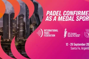 Hito mundial para el pádel al entrar oficialmente en los Juegos Suramericanos