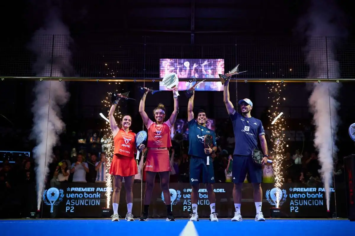 Premier Padel Asunción 2026 Los campeones de la semana