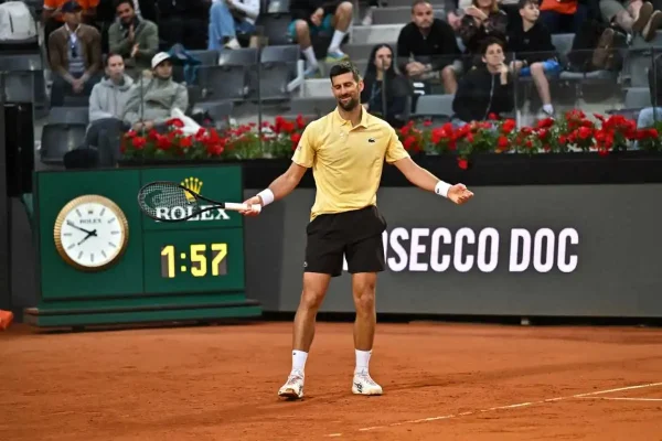 Djokovic: “Definitivamente, no estoy donde quiero estar para competir al más alto nivel”