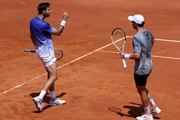 Final cruel en Roma: Zeballos y Granollers se desinflan en el supertiebreak