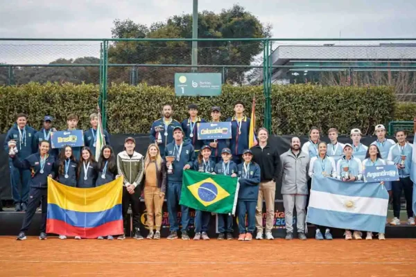 Los podios del Sudamericano Sub 14 de Rosario 2026