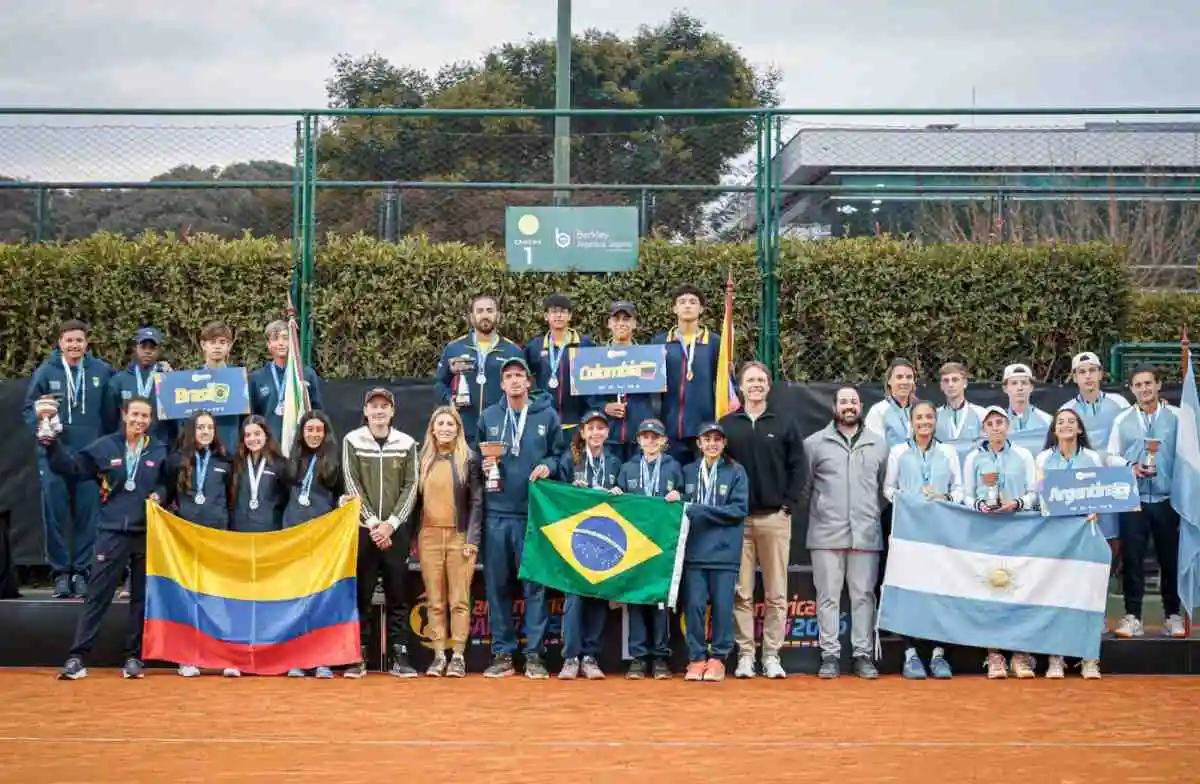 los podios del sudamericano sub 14 de rosario 2026