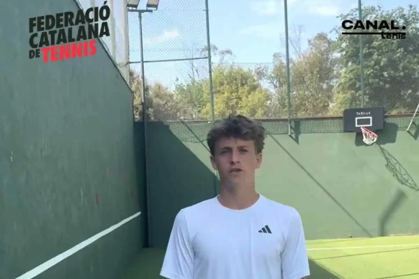 Mario Muñoz: “Es un orgullo ser parte del Club Tennis Girona desde los 4 años”