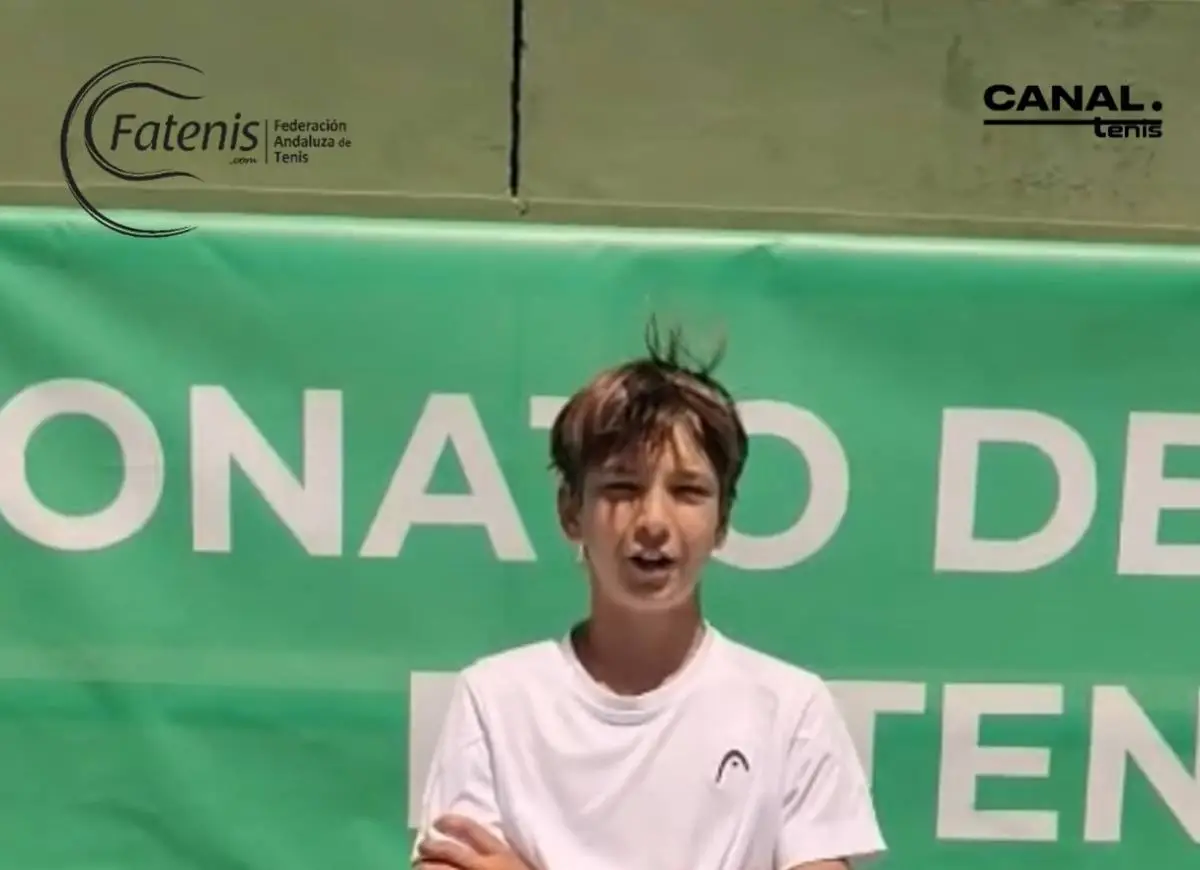 pablo navarrete tras ser campeon alevin de andalucia el objetivo ahora es ganar el campeonato de españa
