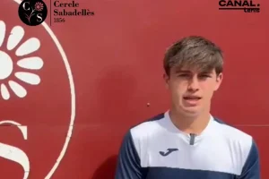 Pablo Sánchez y el ITF Cerce Sabadellès: “Quiero aprovechar al máximo la oportunidad y aprender de estos jugadores”
