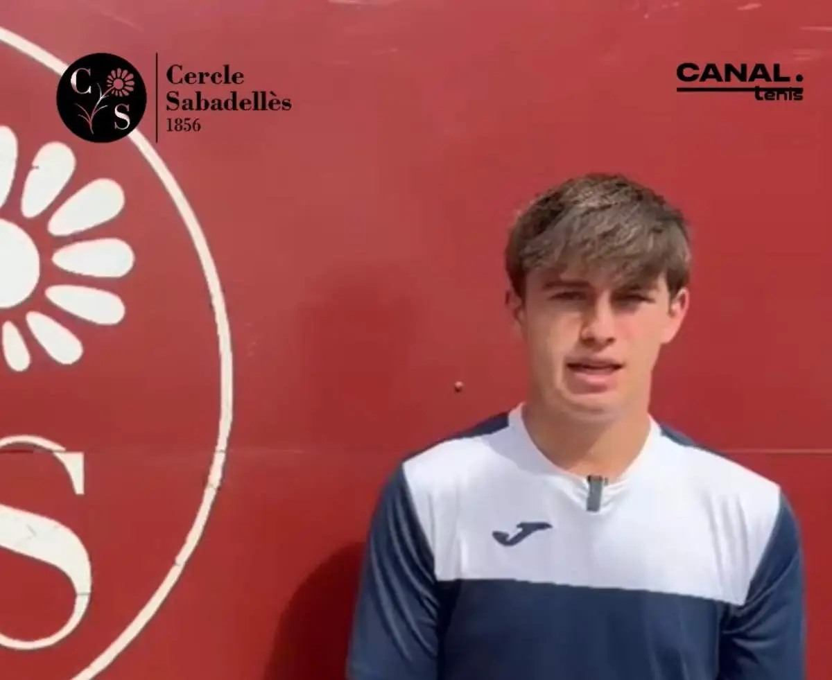 pablo sanchez y el itf cercle sabadelles quiero aprovechar al maximo la oportunidad y aprender de estos jugadores