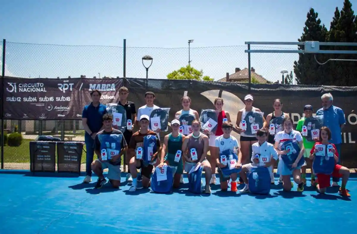 resultados brillantes para el tenis castellano leones en el circuito nacional rpt marca jovenes promesas cyl