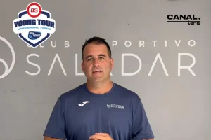 Txema Castellá y el AS Young Tour del CD Saladar: “El Saladar es un club donde se respira tenis”