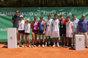 Federación Andaluza de Tenis: Olga García y Alberto Peña terminan el torneo como campeones