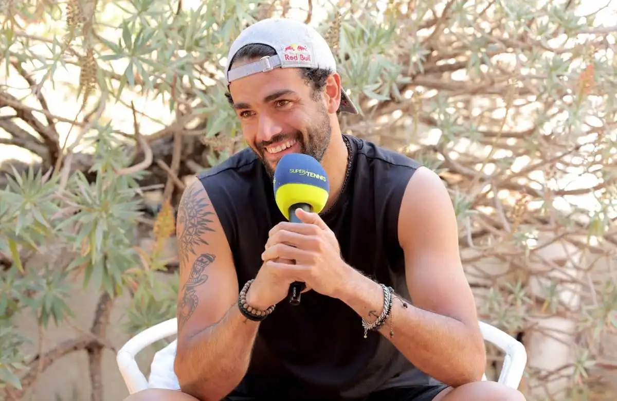berrettini el tenis es el amor de mi vida si no fuese asi no estaria aqui