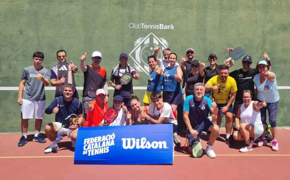 club tennis bara: este club catalan exhibe musculo en su prueba amateur de pickleball
