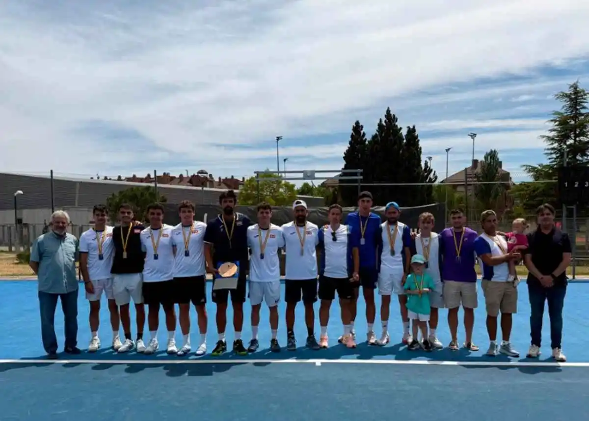 el club deportivo ruben hernando supera al club tenis ribera en el absoluto por equipos de castilla y leon