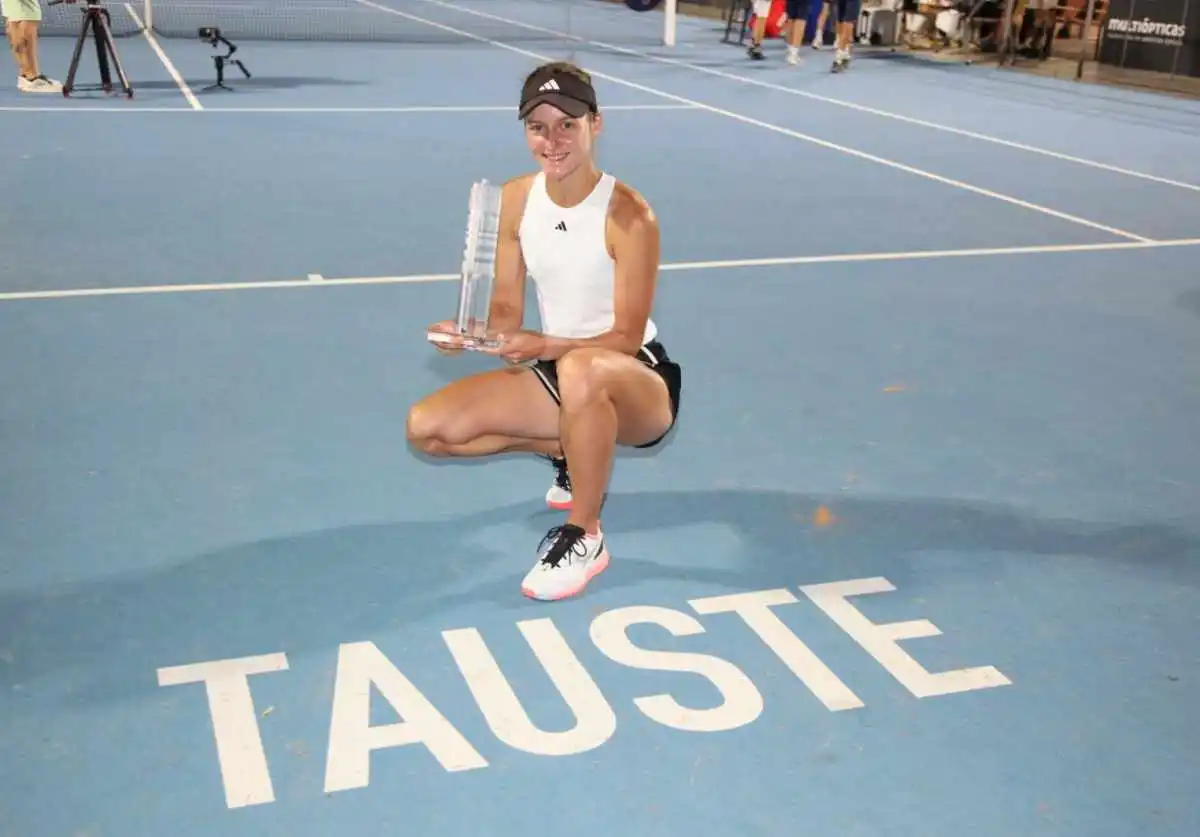 itf tauste: anna kubareva se consagra campeona tras una semana soñada