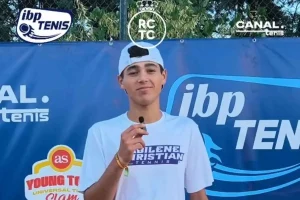 Jorge Aza: “Quiero competir con los mejores y poder vivir del tenis toda la vida”