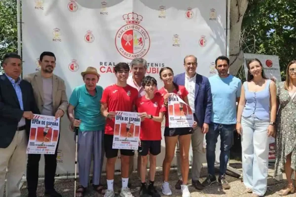 Presentación por todo lo alto de una nueva edición del Torneo de Tenis Cáceres Patrimonio de la Humanidad, Trofeo Orencio Carrascal