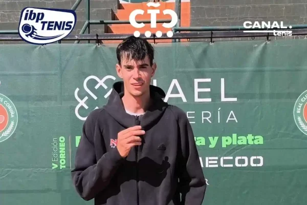 Saúl Berdullas: “Quiero jugar torneos ITF durante un par de años para medirme con los mejores y ver hasta dónde está mi techo”