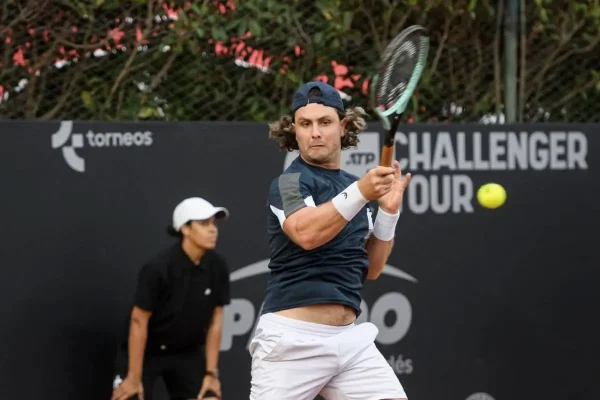 Drama total en Eastbourne: Trungelliti no pudo aprovechar su oportunidad y cayó ante Pinnington Jones