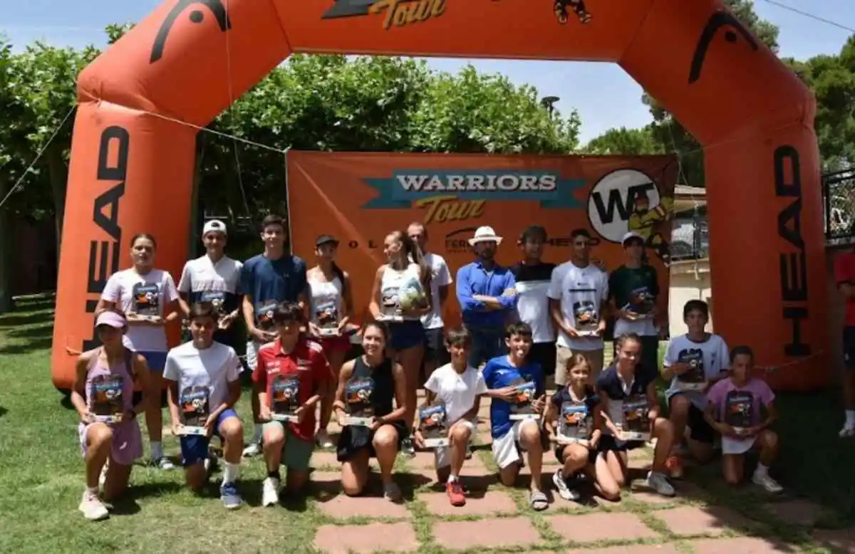 warriors tour lleida: mas de 350 inscritos en unos dias magicos para el club tennis lleida