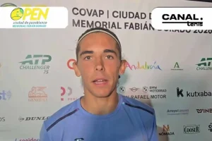 Adam Martín Espinar: “Me alegra mucho que hayan confiado en mí para disputar este Challenger de Pozoblanco”