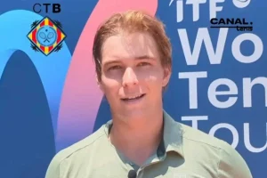 Alexander Bravo: “Tengo una relación muy larga con el Club Tennis Barà y aquí fue mi primer torneo en España”