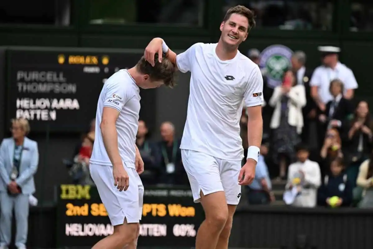 heliovaara patten arevalo pavic wimbledon 2026