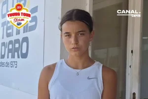 Maria Pimkina: “Mi primera meta en el tenis es conseguir entrar en una buena universidad gracias a mi rendimiento deportivo”