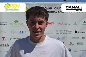 Pablo Pérez y el Challenger de Pozoblanco: “Vivir este tipo de torneos es un sueño que siempre tuve de pequeño”