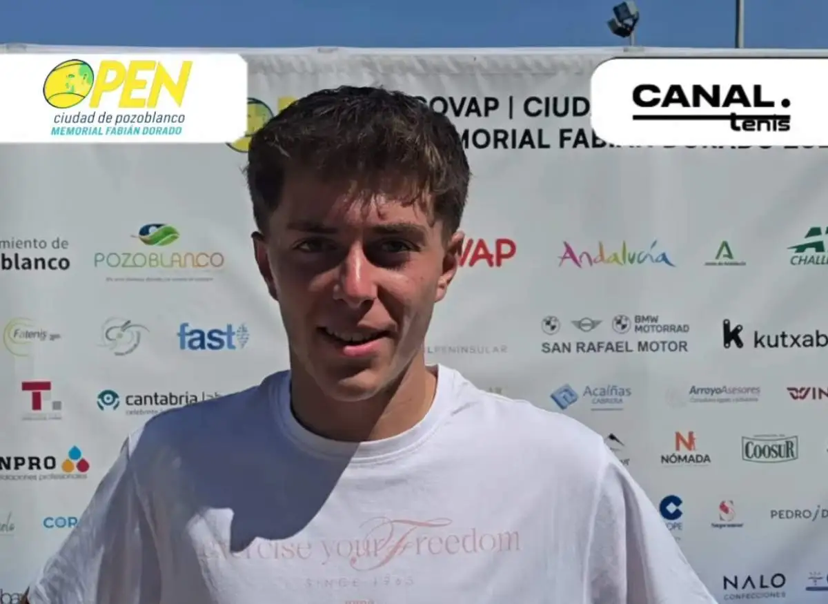 pablo perez y el challenger de pozoblanco vivir este tipo de torneos es un sueño que siempre tuve de pequeño