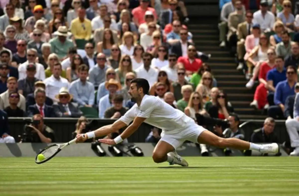 wilander el djokovic que estoy viendo en wimbledon creo que puede llegar a la final