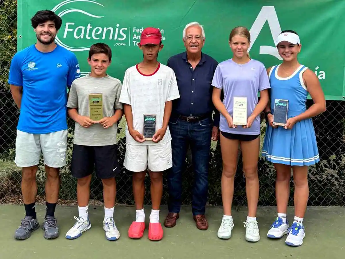 Andalucía brilla en los Internacionales Sub12 y corona a dos de sus jóvenes talentos