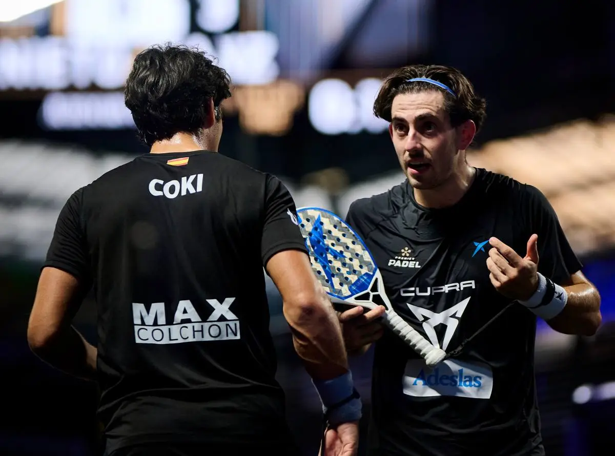 Jon Sanz rompe con Coki Nieto y vuelve a agitar la parte alta de Premier Padel