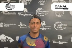 Alejandro Melero: “Tengo el potencial necesario y me veo arriba en el ranking con la confianza de comerme el mundo”
