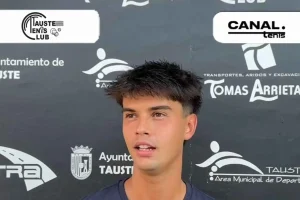 Alejo Sánchez: “Me gustaría mucho ser un referente para los jóvenes tenistas aragoneses”