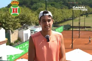Àlex Blanchar tras su primera final ITF: “Trabajé un año para poder financiarme este período e intentar ser tenista profesional”