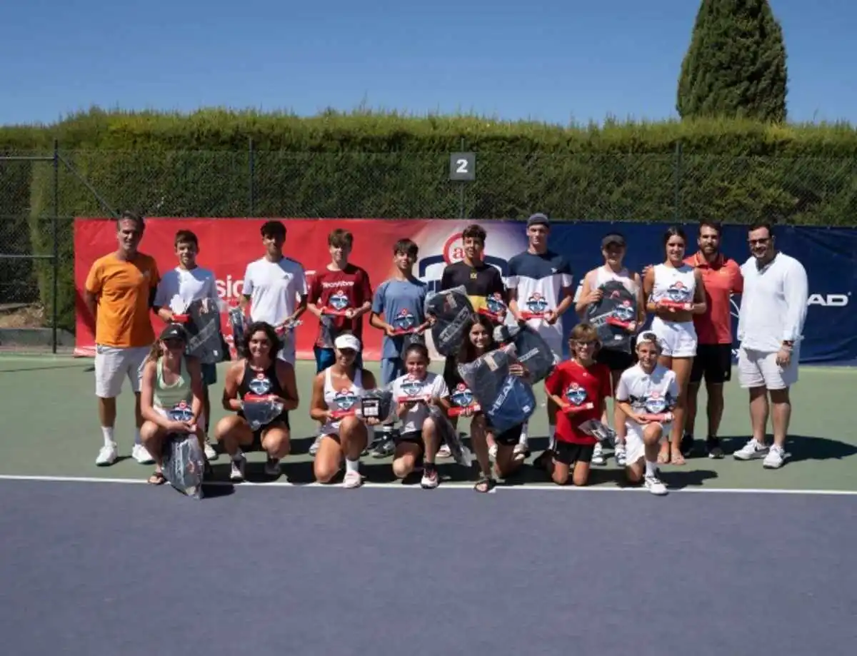 bel air tennis club: todo listo para el gran torneo del as young tour slam