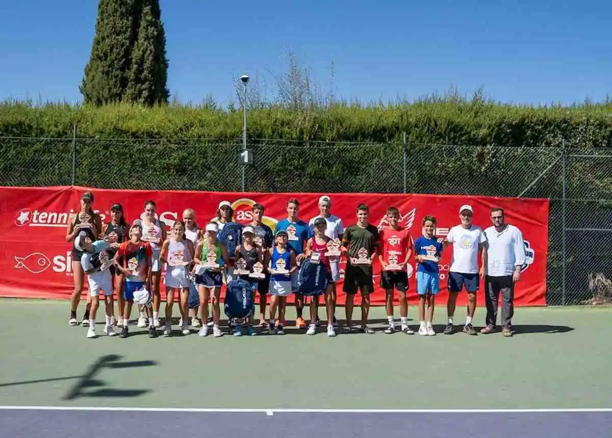 bel air tennis club: una exitosa e intensa prueba del as young tour slam