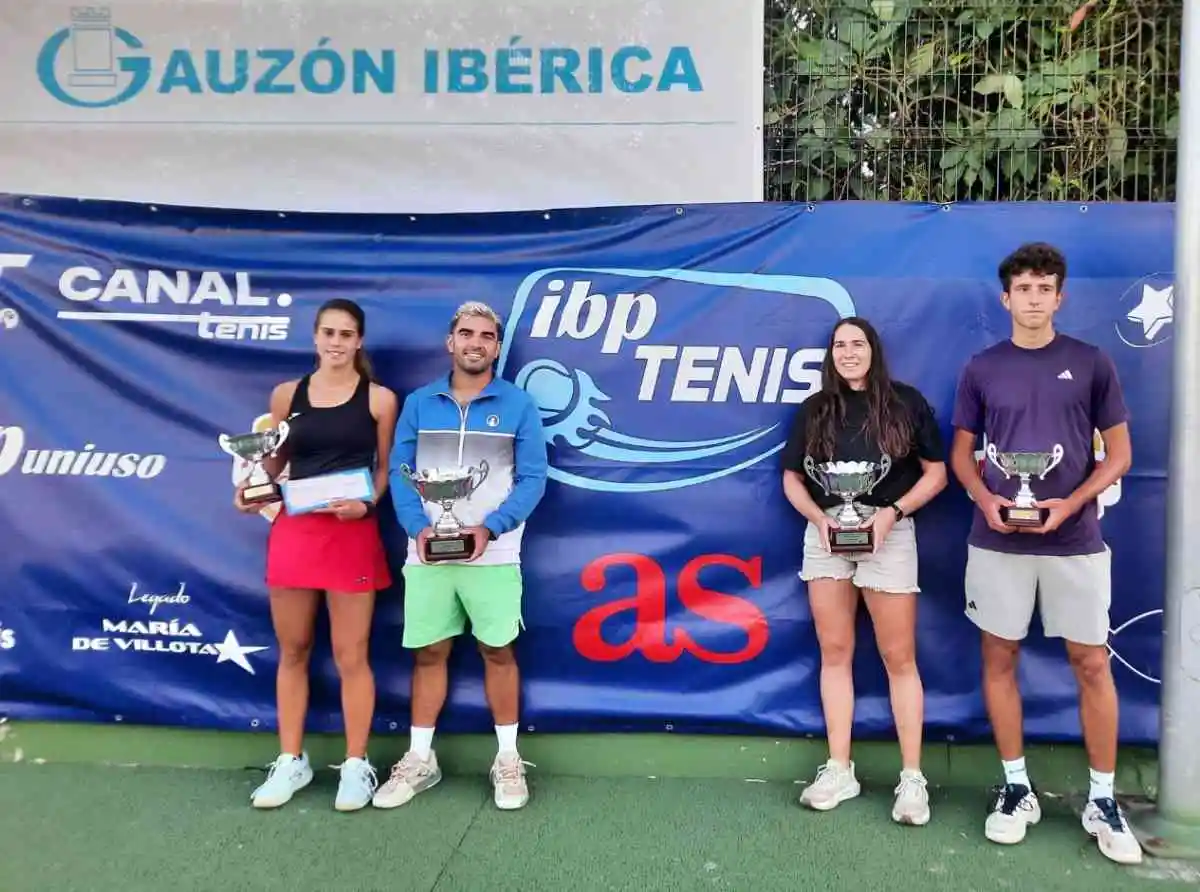 copa calleja: celia cerviño y julio cesar porras reinan tras una gran semana de tenis