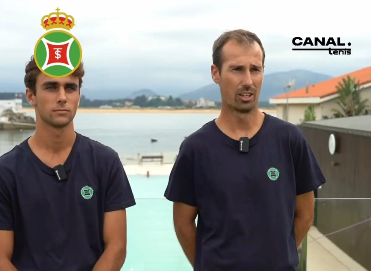 enrique cañedo y luis aramburu y el itf santander es un privilegio jugar en el club donde llevamos tantos años y donde trabajamos