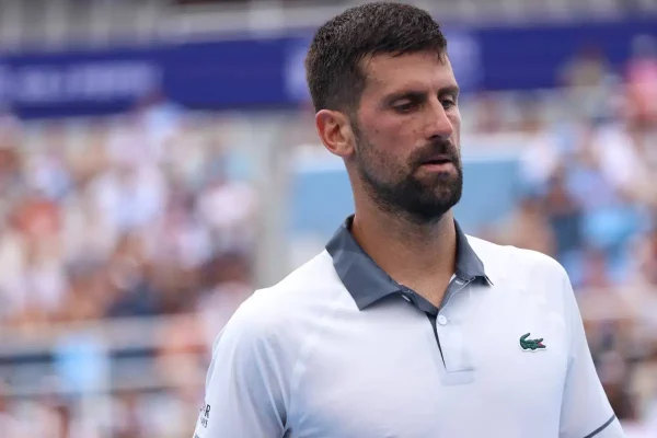 “Es una condición de salud que tengo”: La confesión de Djokovic tras despedirse de Cincinnati