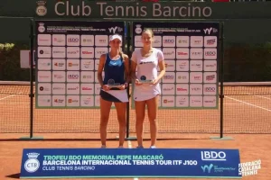 ITF Junior Barcino: Dos títulos para el tenis local y un altísimo nivel de partidos