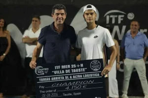 ITF Tauste: El local Alejo Sánchez se consagra campeón tras una semana soñada