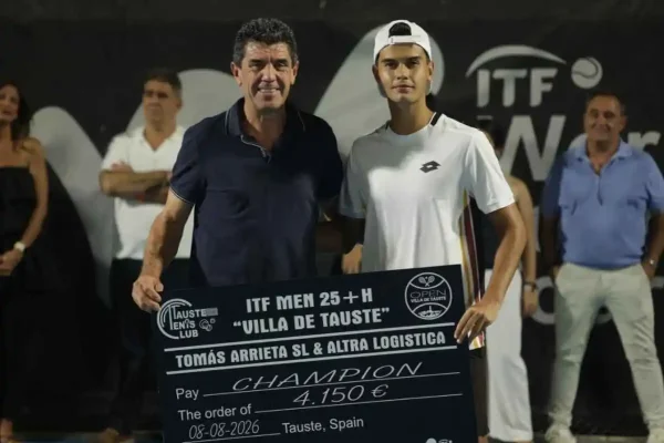 ITF Tauste: El local Alejo Sánchez se consagra campeón tras una semana soñada