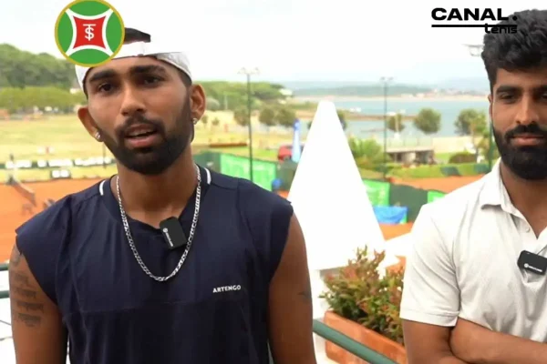 Kamath y Sharma: “Como pareja llevamos seis meses juntos y el objetivo es dar el salto al circuito ATP Challenger”