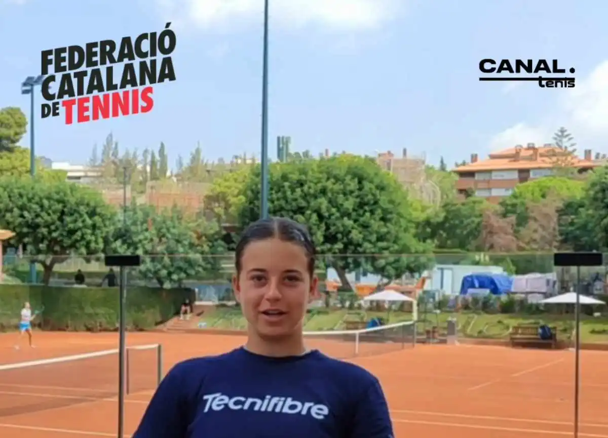 lily chetry y adria velazquez tener un itf j100 en el real club de tenis barcelona es un privilegio para nosotros