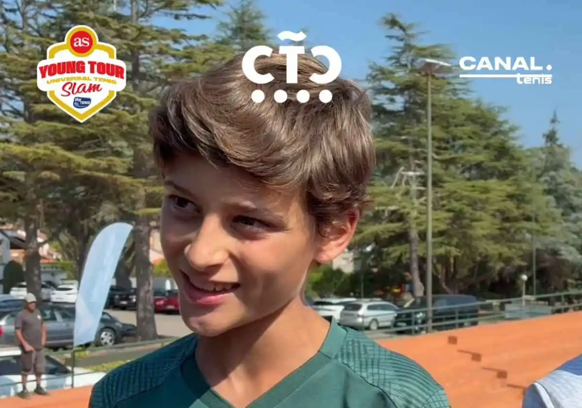mateo freijeiro y valeria fernandez y el as young tour slam coruña estamos muy contentos por jugar un torneo tan importante en nuestro club