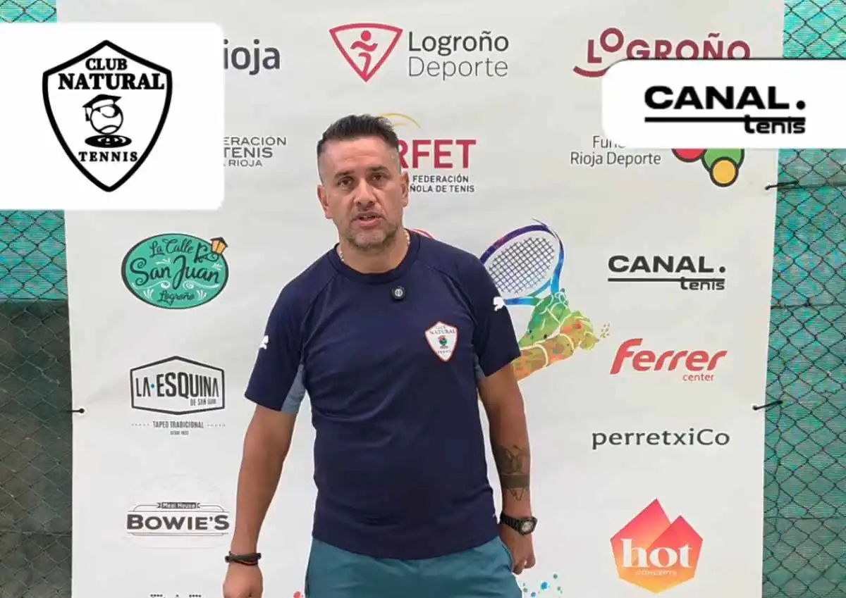 oliver carroza como director del itf logroño el tenis femenino en la rioja esta creciendo