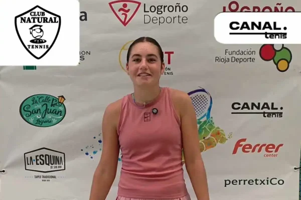 Paulina Gil: “El ITF Logroño me da la oportunidad de jugar ante rivales de gran nivel a las que en el día a día no me puedo enfrentar”