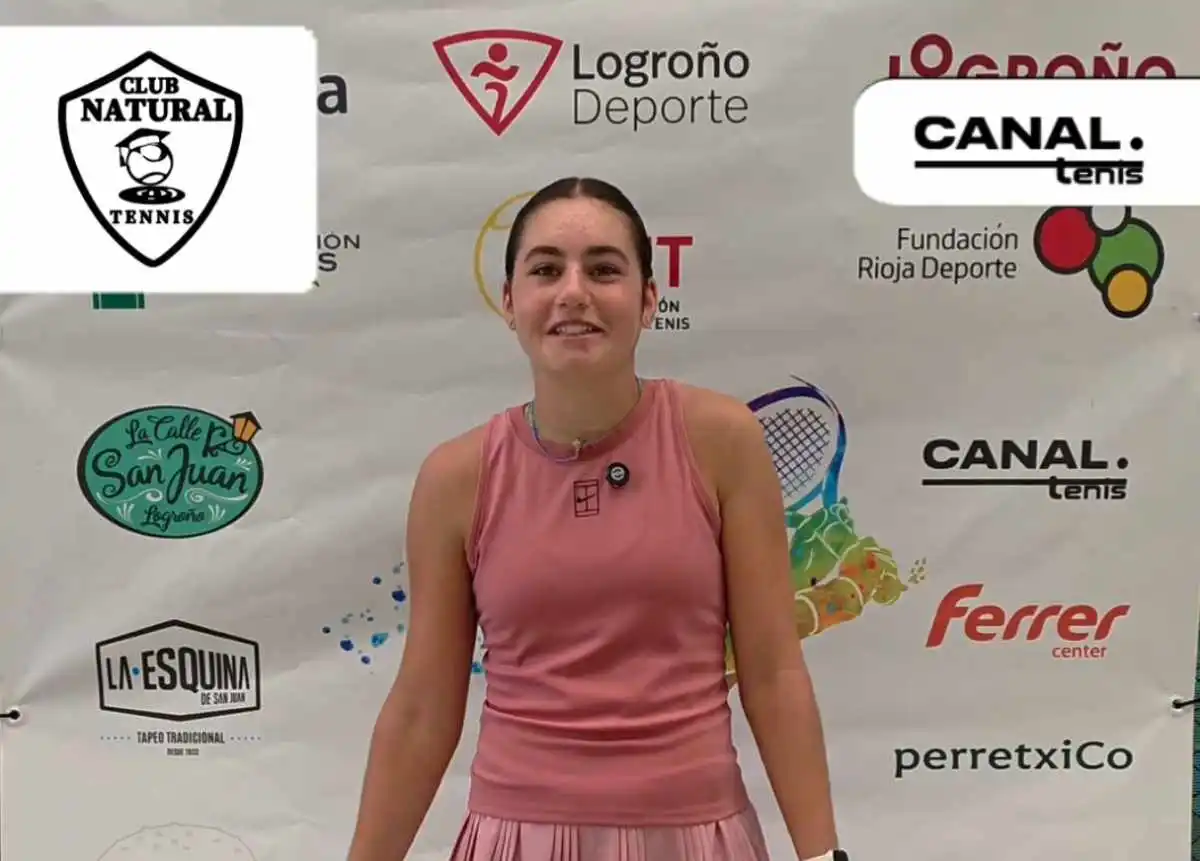 paulina gil el itf logroño me da la oportunidad de jugar ante rivales de gran nivel a las que en el dia a dia no me puedo enfrentar
