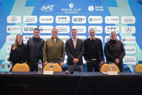Cuenta regresiva en la Patagonia: Presentada oficialmente la serie de Copa Davis entre Argentina y Turquía