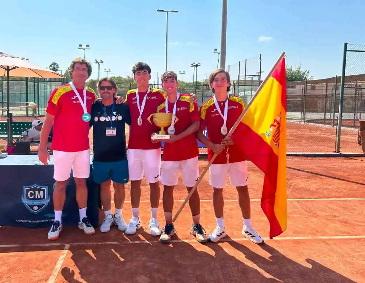 valencia tennis center: españa logra el triunfo en la fase clasificatoria de la copa davis junior sub16